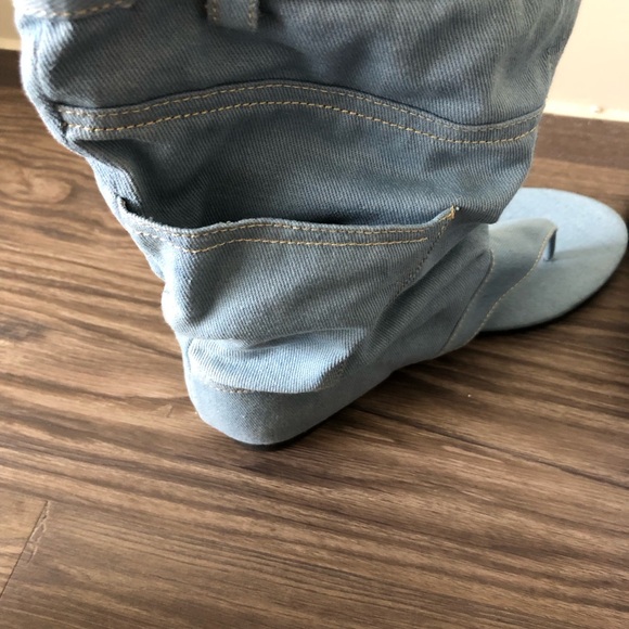 CAPE ROBBIN MATIE - DENIM SANDALS by CAPE ROBBIN - Picture 3 of 7